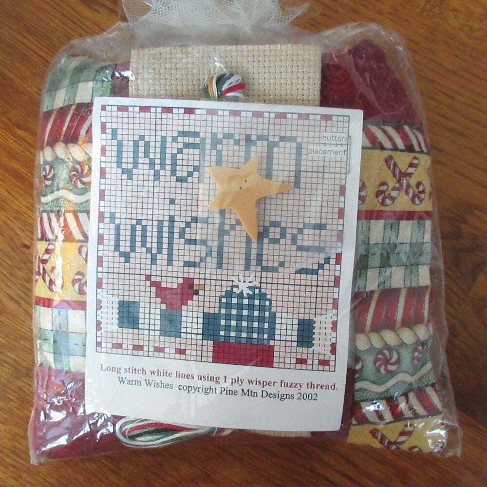 Pine Mountain Pillow kit "Warm Wishes"